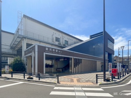周辺環境　駅 1280m 東武東上線「新河岸」駅